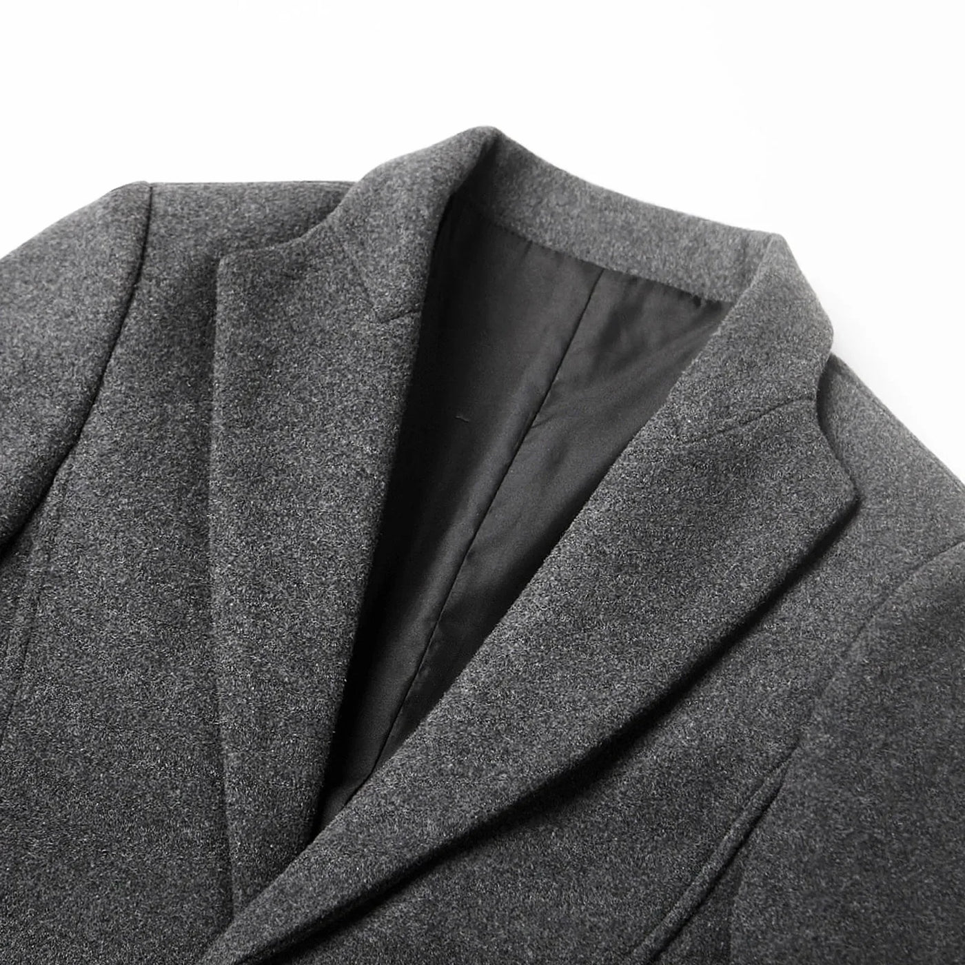 Coat- Warm Blend Wind Resistant Outer And Insulating Lining