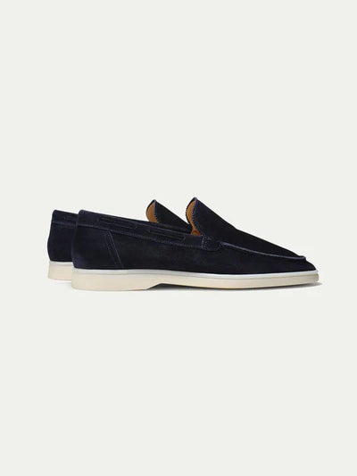 Men’s Suede Loafers with Timeless Slim Design