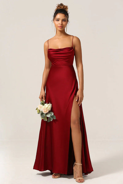 Dress - Polyester Blend Open Back Maxi & Air Flow Ease