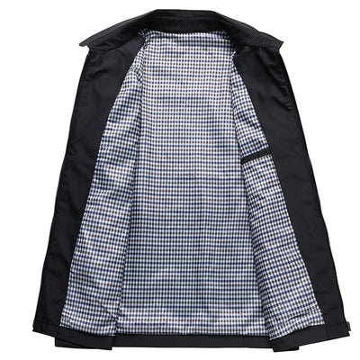 Jacket - Polyester Blend Thin Close Fit & Wind Shield