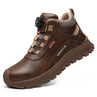 Men’s Waterproof Steel Toe Orthopedic Work Boots